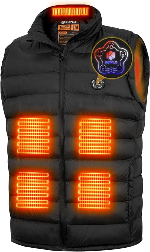 Koplo Heateed Vest for Men